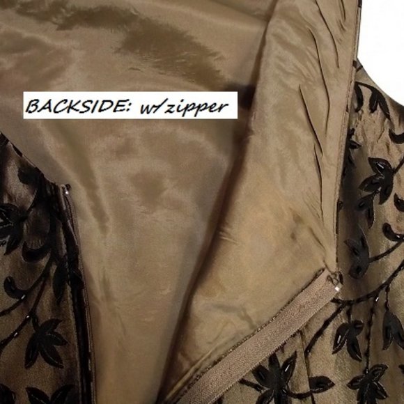 JS COLLECTION Women's top, Sz 16, Black - Picture 6 of 11